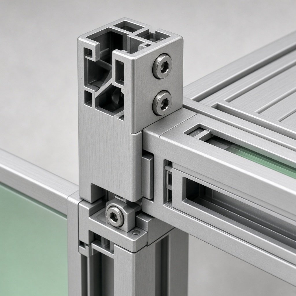 Sistema modular de aluminio (imagen sintética)